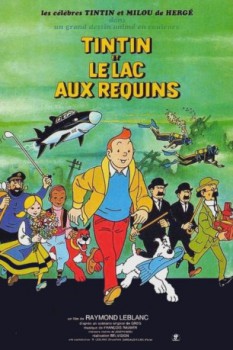 poster Tintin Et Le Lac Aux Requins
