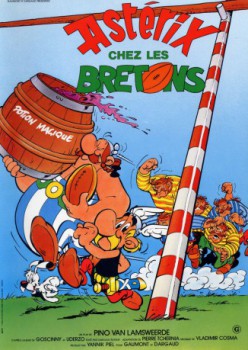 poster Astérix Chez Les Bretons  (1986)