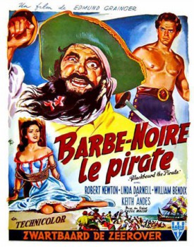 poster Barbe-Noire, Le Pirate  (1952)