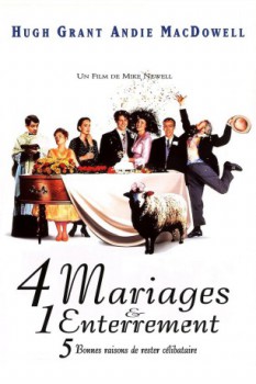 poster Quatre mariages et un enterrement  (1994)