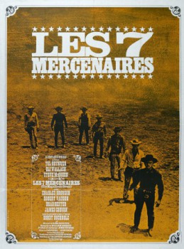 poster Les 7 mercenaires  (1960)