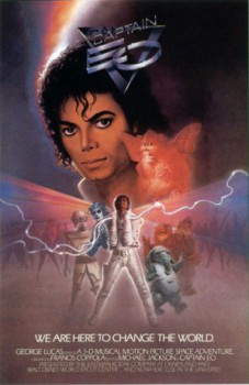 poster Captain EO  (1986)