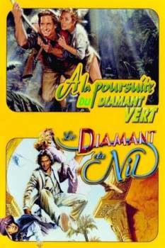 poster  la poursuite du diamant vert - Saga